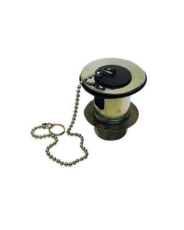 PILETTA OTTONE CROMATO PER LAVABO D 1