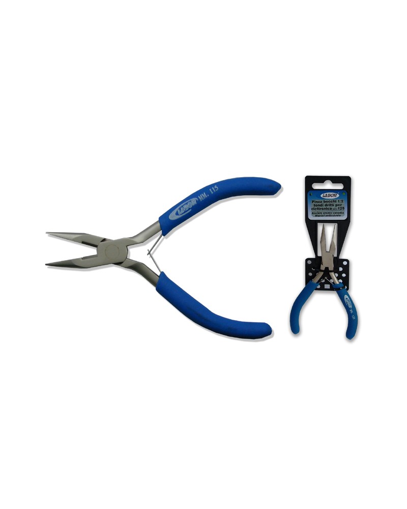 PINZA ELETTRONICA MEZZO TONDI RETTI MM125