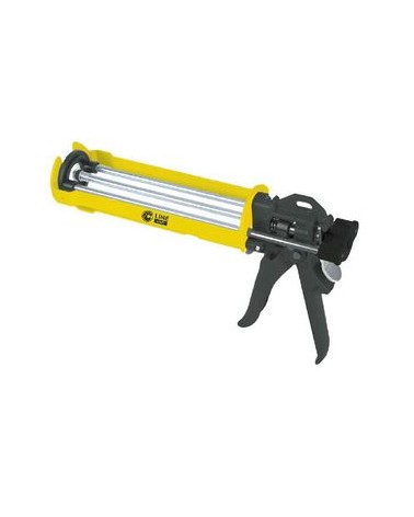 PISTOLA PER CARTUCCE RESINA BICOM ALU PROF 380ML