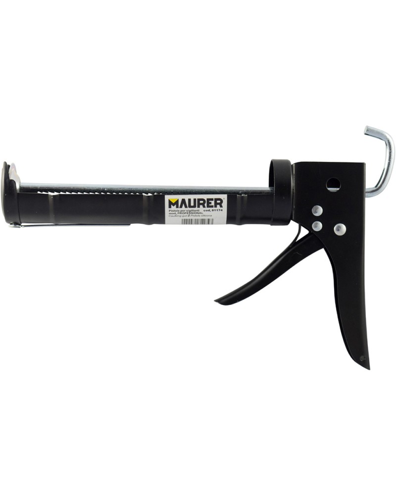 Pistola per sigillanti mod. PROFESSIONAL - in lamiera verniciata - avanzamento a cremagliera