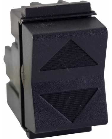 PULSANTE DOPPIO 2NA 10A GRIGIO STANDARD
