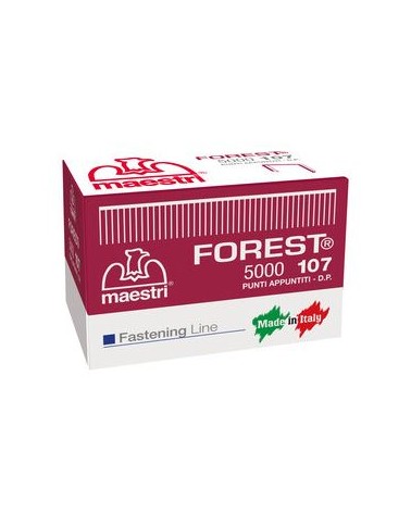 PUNTI SPILLATRICE MAESTRI ART. 107 5000 PZ