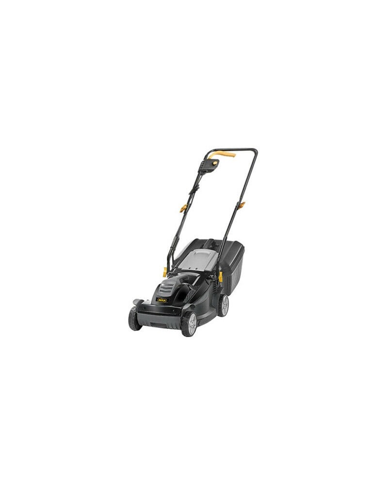Rasaerba elettrico Alpina BL380E. Motore elettrico 1400 W 230/50hz, scocca in polipropilene raccolta scarico posteriore,larghezz