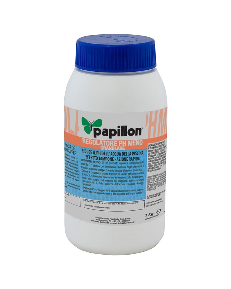 Regolatore PH MENO dell'acqua PAPILLON KG1