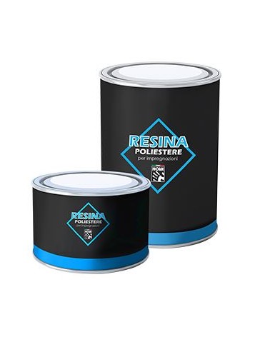 Resina poliestere liquida 750ml NOVA SPA CON CATALIZZATORE
