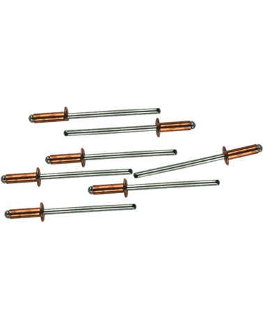 Rivetto in rame MM2,9X09 MAURER per rivettatrici - in sacchetto da 100pz
