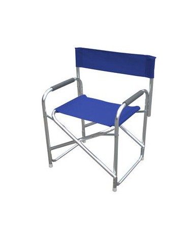 SEDIA REGISTA PLAYA ALLUMINIO BLU