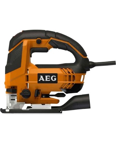 Seghetto alternativo elettronico AEG mod. STEP100X 700W - cambio lama rapido FIXTEC - nuova leva FIXTEC per impostare l'inclinaz