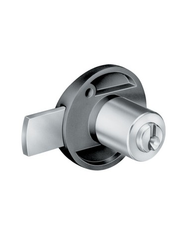 SERRATURA VERTICALE X CASSETTI, Meroni 2130 serratura da applicare. D.16,5X25MM SPORGENTE DI 6MM