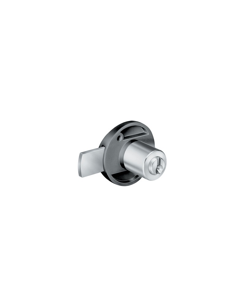 SERRATURA VERTICALE X CASSETTI, Meroni 2130 serratura da applicare. D.16,5X25MM SPORGENTE DI 6MM