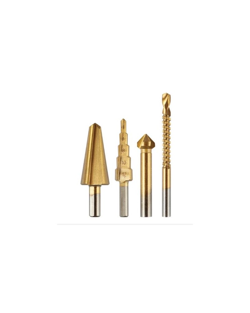 SET PUNTA A GRADINO 4-12 MM GRAPHITE ART. 54T3001