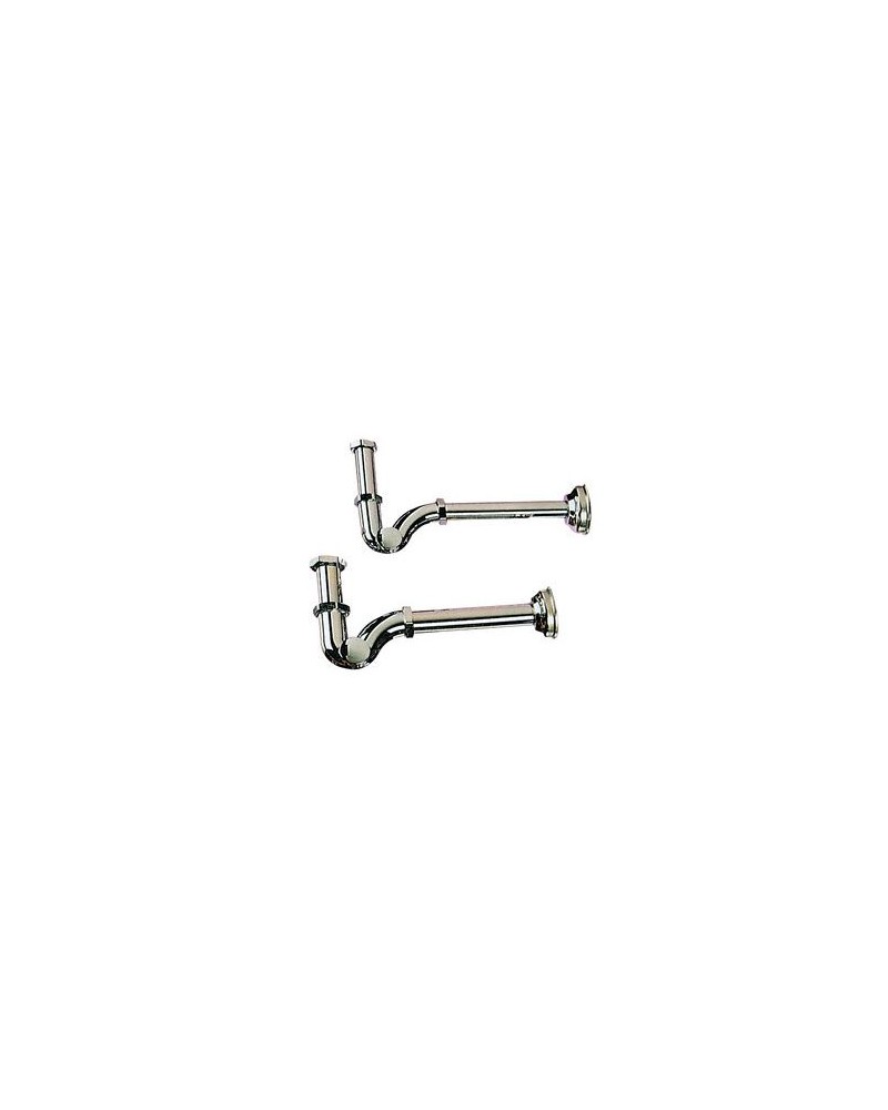 SIFONE A S OTTONE CROMATO D 1.1/4