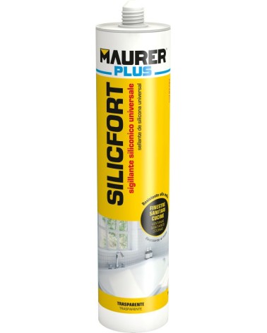 SIGILLANTE ACETICO SILICFORT ML 280 NERO