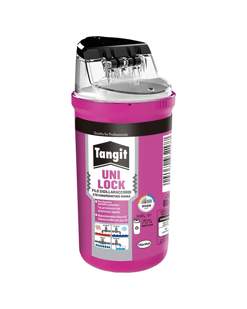 Sigillante multifilo 80ML UNI LOCK pre-ricoperto con pasta inerte TANGIT