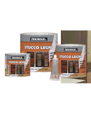 STUCCO LEGNO NEUTRO CON CATALIZZATORE TEKNICA ART. TK07-0006. 125ML