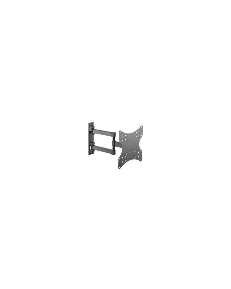 SUPPORTO TV DOPPIO BRACCIO 28''/42''SUPPORTO TV INCLINABILE, PIEGHEVOLE E ORIENTABILE. 28-42. ROTAZIONE : 180° INCLINAZIONE : +3