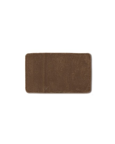 TAPPETO IN MICROFIBRA/LATTICE  Linea living, CM50X90, colore MARRONE.