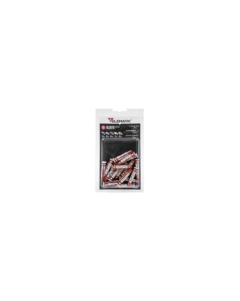 TASSELLO BLUEFIX 6X35 VITE 15+15 PZ ELEMATIC BLISTER