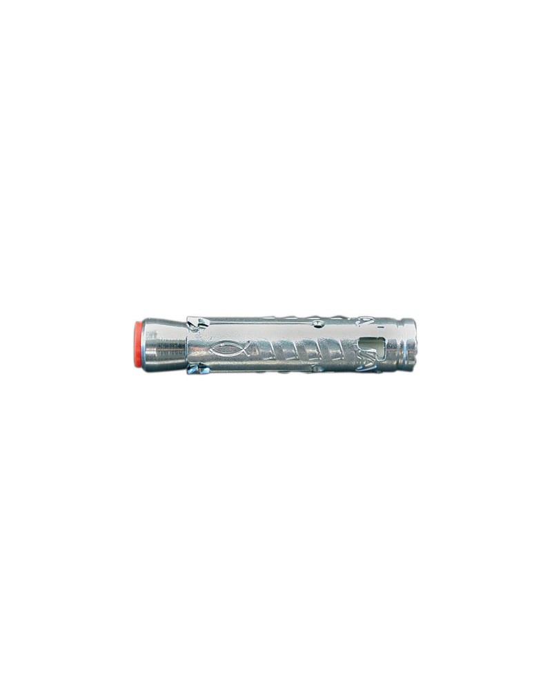 Tassello Fischer metallo TAM 8. FORO 12MM  M8. Lunghezza 56mm. E' un ancorante formato da un bossolo avvolto a quattro settori e
