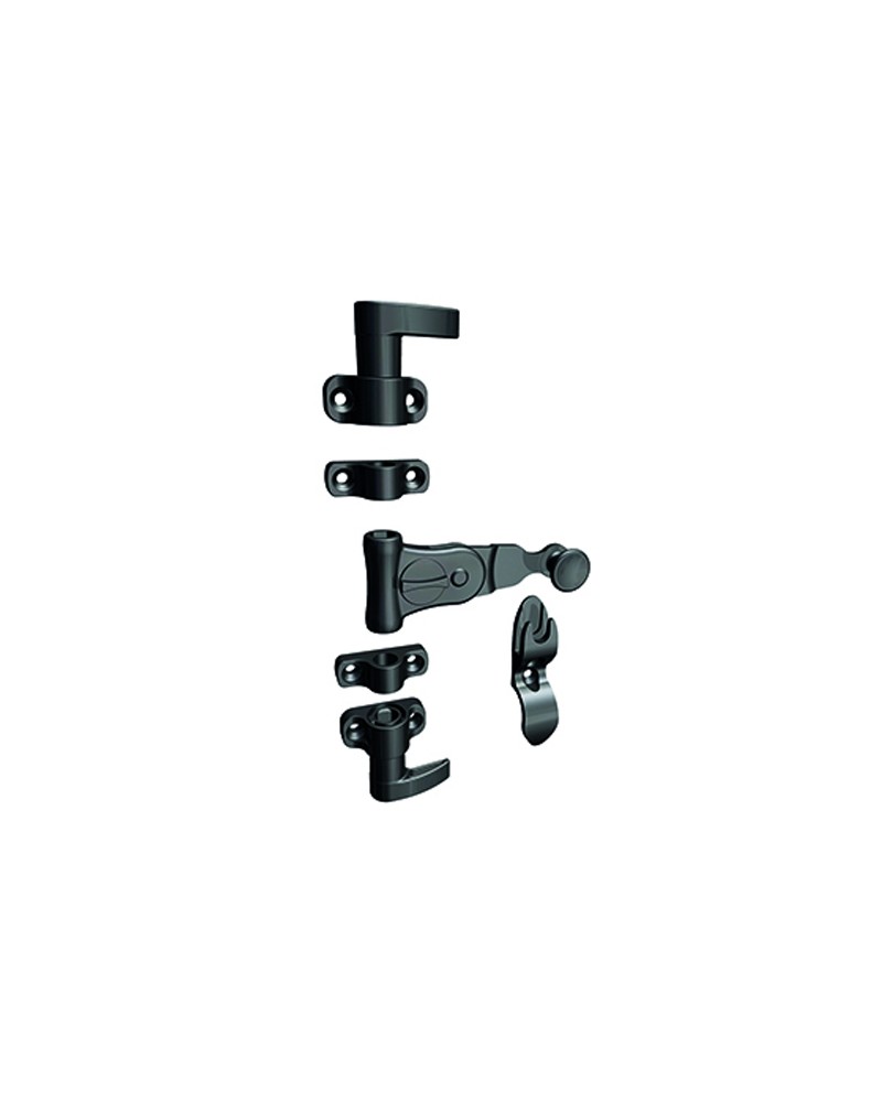 TECNOSTAMP 907 KIT SPAGNOLETTA CURVA NERA