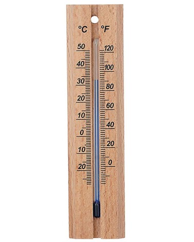 TERMOMETRO LEGNO DA PARETE X INTERNI MAURER