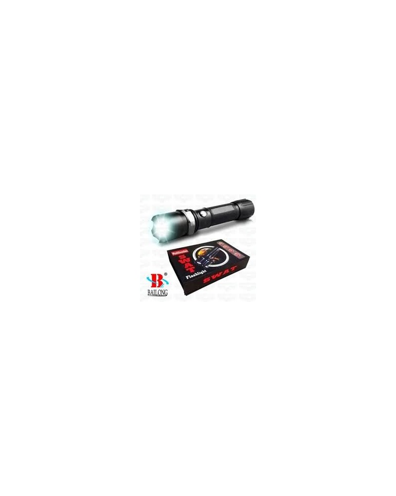 TORCIA ULTRA LINGT LED RICARICABILE 220V / ADATTATORE 12V PER MACCHINAPOSSIBILITA' DI INSERIRE BATTERIE AAA VARI ACCESSORI