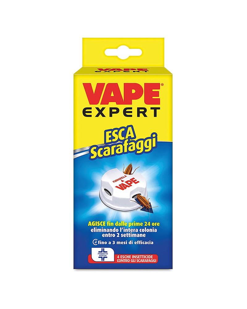 TRAPPOLA ESCA PER SCARAFAGGI VAPE EXPERT 4 ESCHE