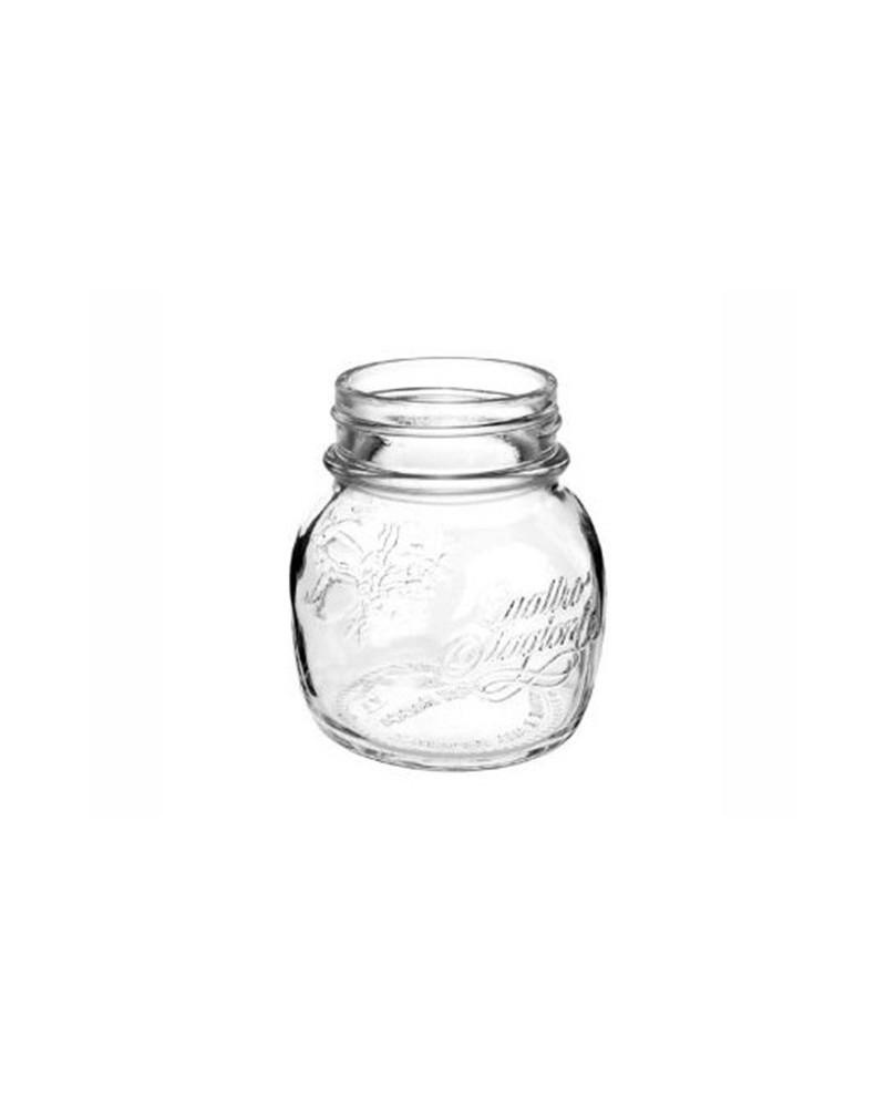 Vaso Quattro Stagioni 25CL senza capsula. Piccolo formato per preparare e contenere grandi gioie della tavola e non solo. AGGIOR