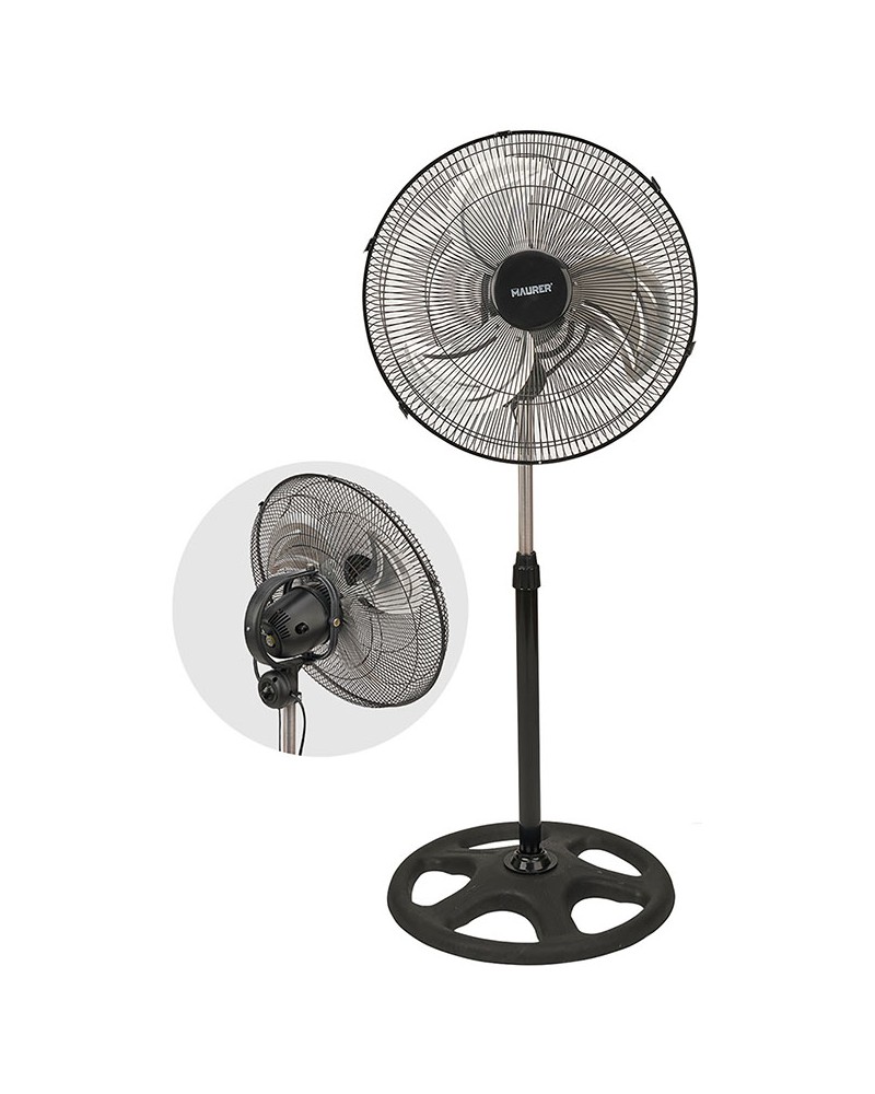 VENTILATORE A PIANTANA 3 PALE 60W CM45X1,3M GIGLIO