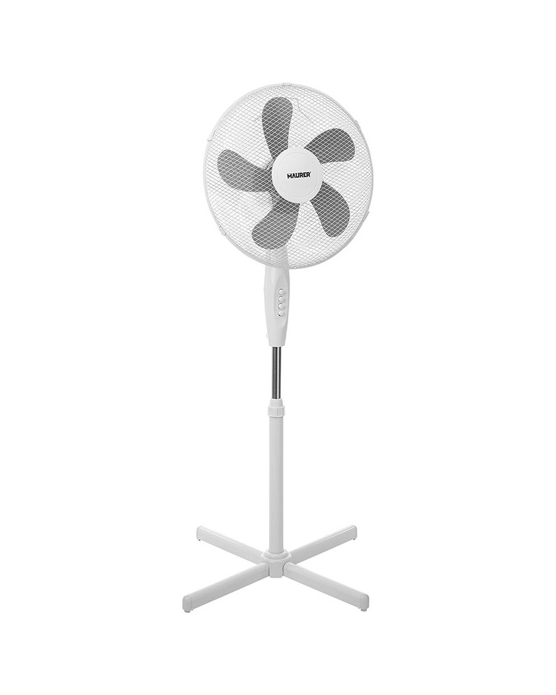 VENTILATORE A PIANTANA 5 PALE 3 VELOCITA' 45W CM.40X1,4H GLICINE
