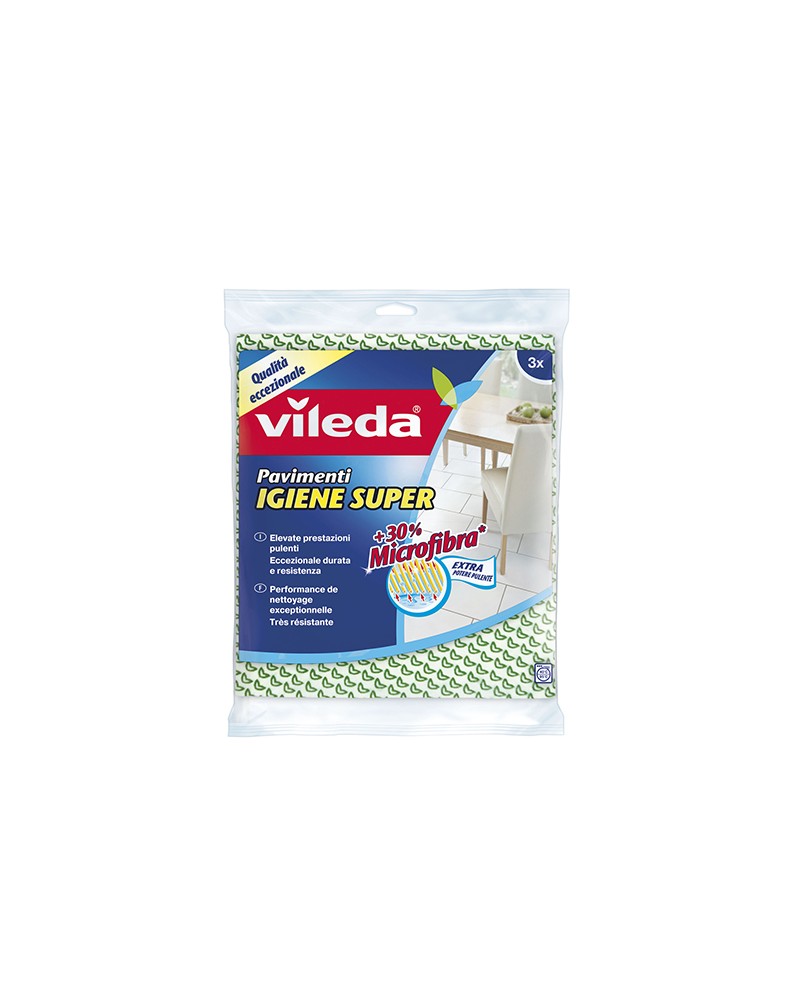 Vileda Panno Pavimenti Igiene Super pz.3 50X45CM