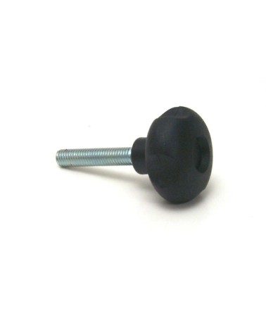 Volantino a 4 lobi in materiale termoplastico, con perno filettato maschio M5X20MM ART. 732