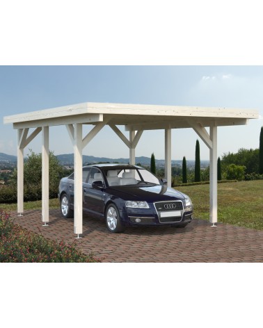 CARPORT SINGOLO CON COPERTURA
