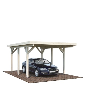 CARPORT SINGOLO CON COPERTURA