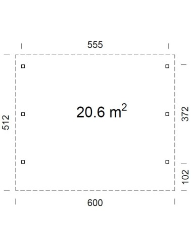 CARPORT DOPPIO CON COPERTURA