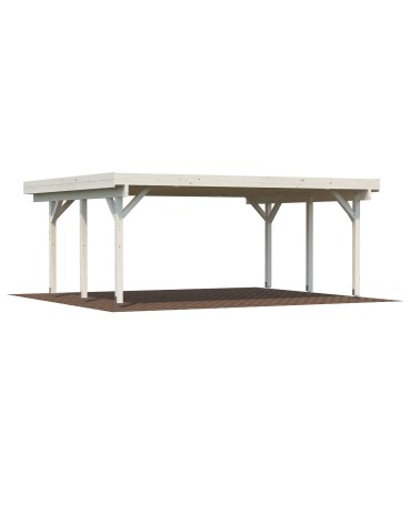 CARPORT DOPPIO CON COPERTURA
