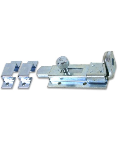 CATENACCI PORTALUCCHETTO CON CONTROPIASTRA ACCIAIO ZINCATO 230 MM IBFM ART.36
