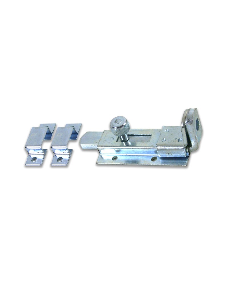 CATENACCI PORTALUCCHETTO CON CONTROPIASTRA ACCIAIO ZINCATO 230 MM IBFM ART.36