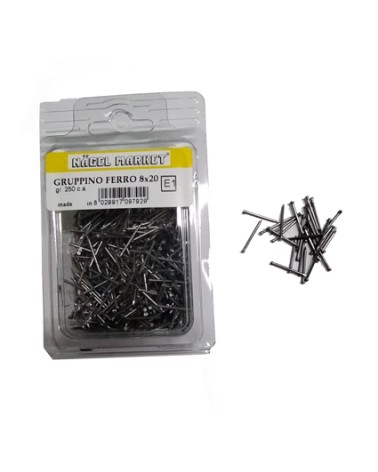 PUNTE GRUPPINO 8x25 250 GR