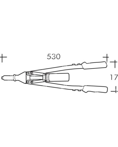 RIVET MAN BRACCI 3-6.4 INX