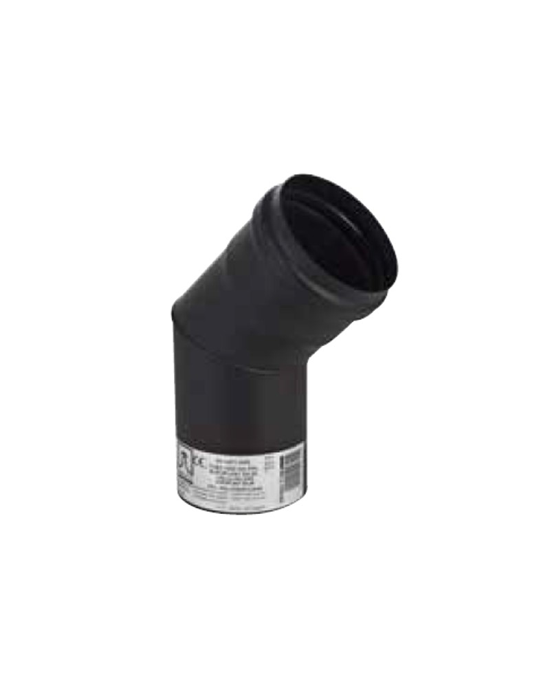 CURVA PELLET 45? diametro 80  DEMA