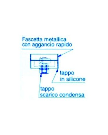TAPPO SILICxSCAR C/FAS diametro 80