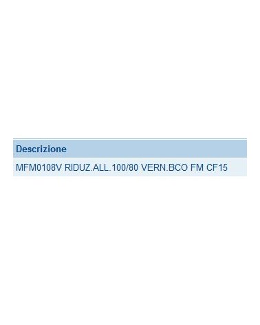 RIDUZIONE ALL.BIA 100F 80M