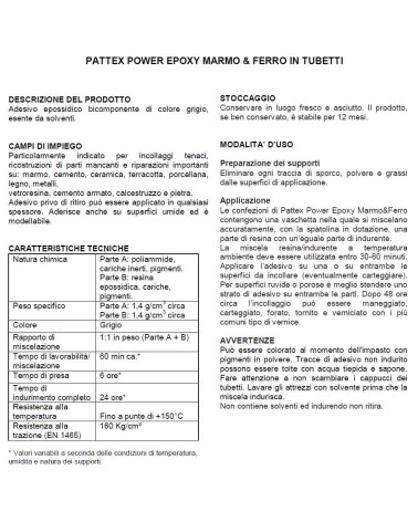 POWER EPOXY MARMO/FERR 30G