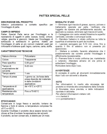 PATTEX SPECIAL PELLE   30G