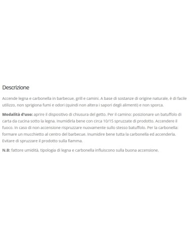 ACCENDIFUOCO RHUTTEN 750ML