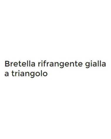 BRETELLE RIFRANGENTI GIALL