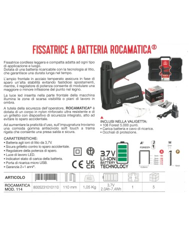 FISSATR BATT ROCAMATIC 114