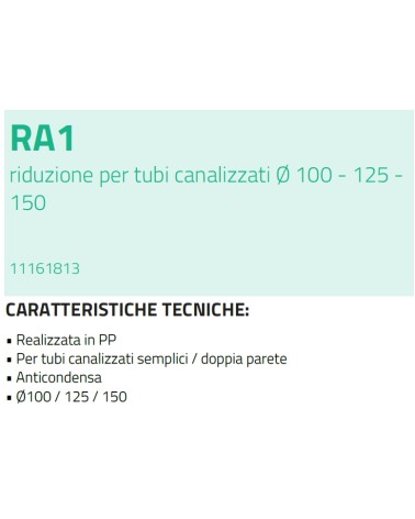 RIDUZ X CANAL D100-125-150