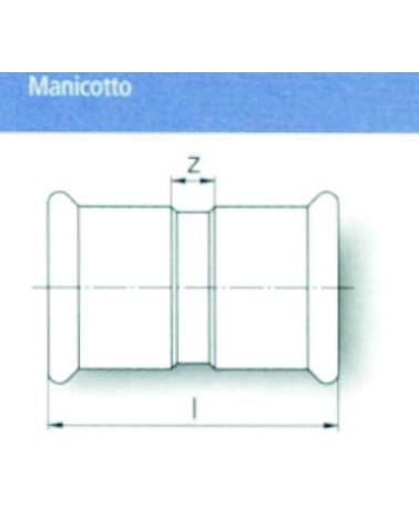 MANICOTTO FERRO C/BATT. 42